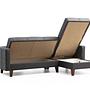 Polya Sofa Set Dark Grey 4