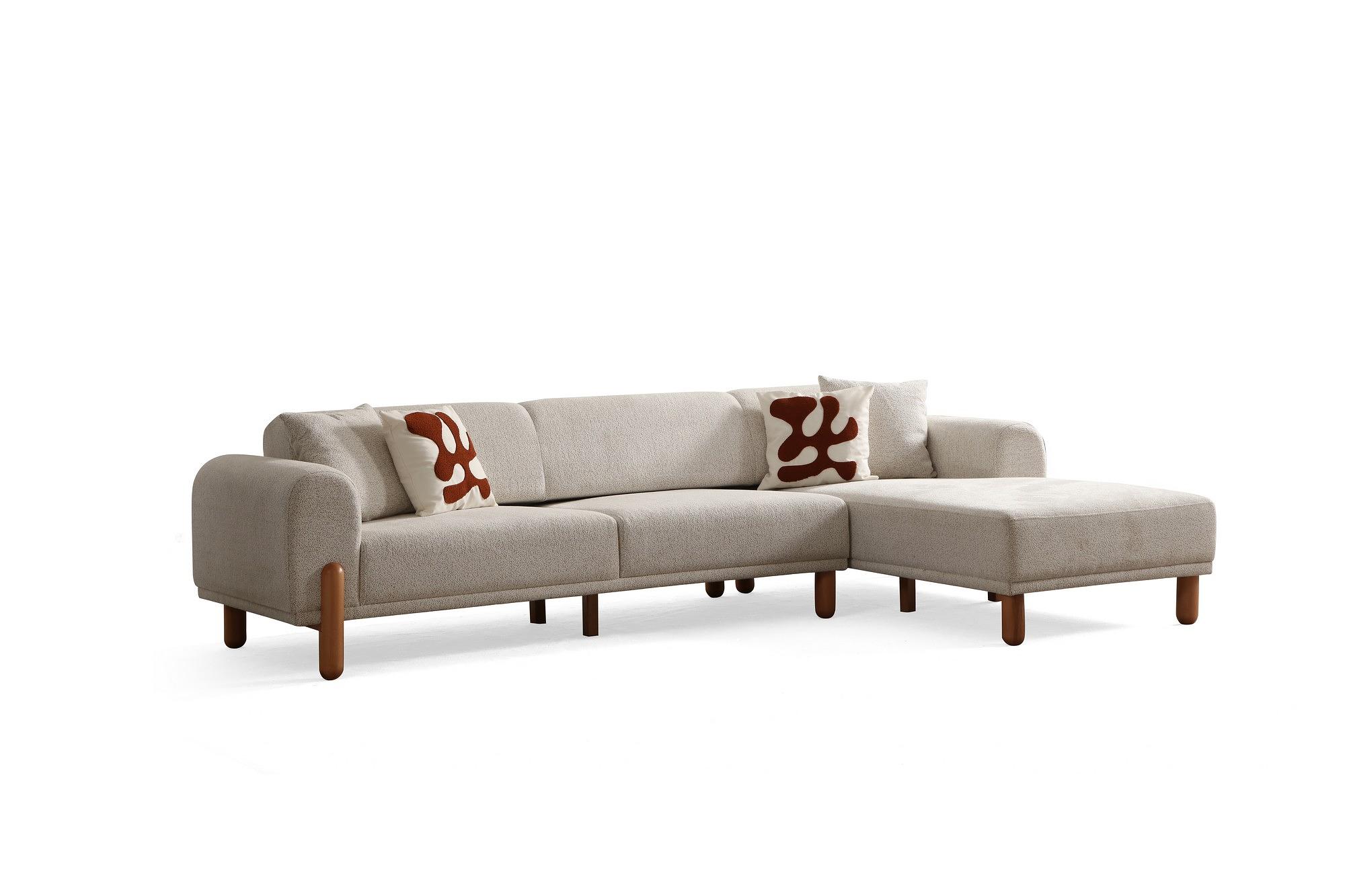 Lyke Ecksofa Right Cream 0