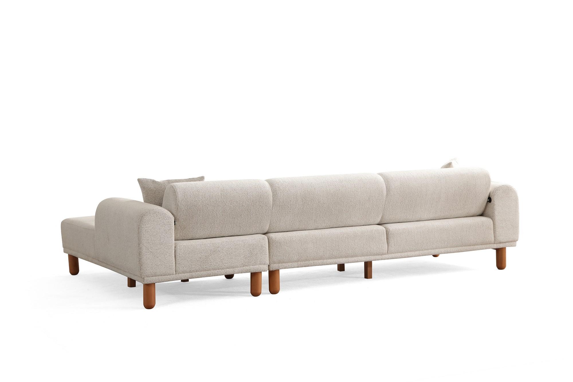 Lyke Ecksofa Right Cream 1