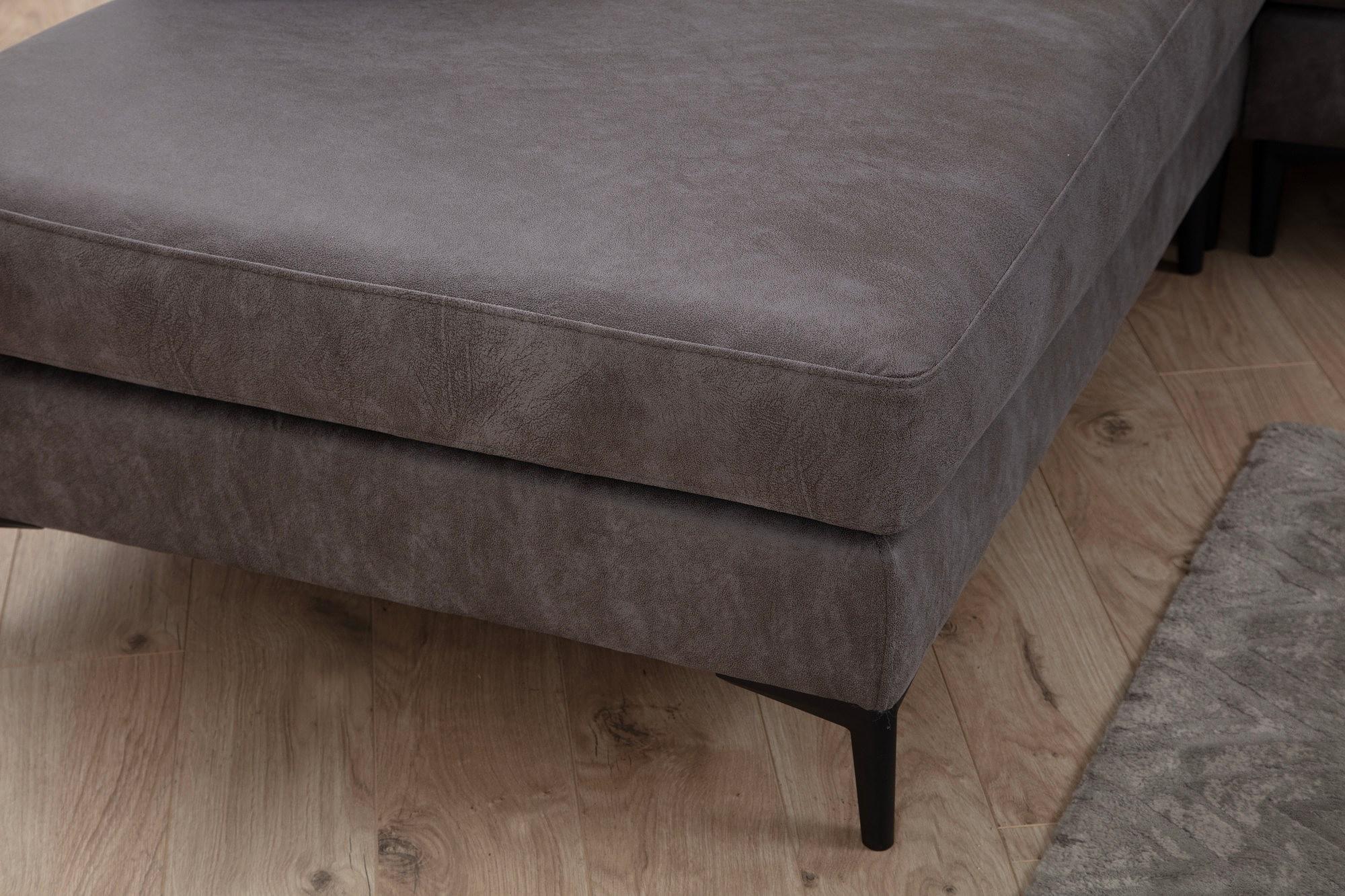 Porto Corner Sofa Charcoal 2