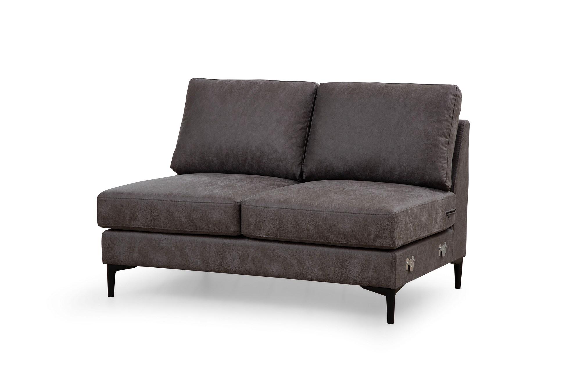 Porto Ecksofa Anthrazit 4