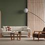 Lyke 3-seater armchair Cream 2