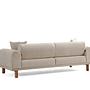 Lyke 3-seater armchair Cream 9