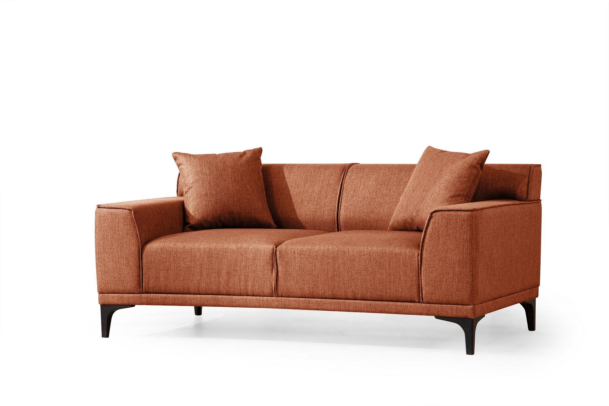 Petra 2-seater sofa Orange 1