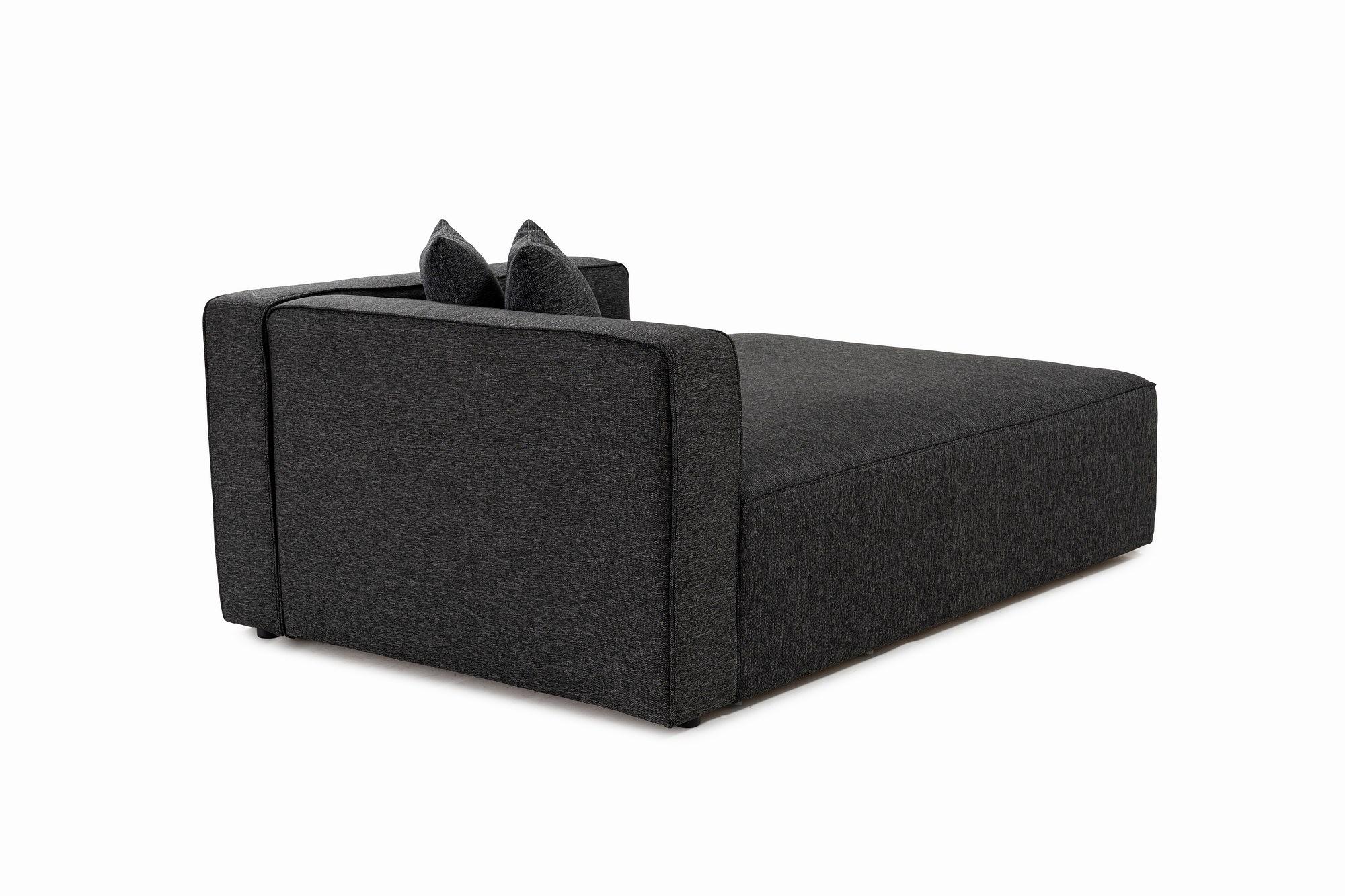 Mora Ecksofa Links Anthrazit 6