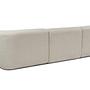 Sofia 3 Sofa White 4