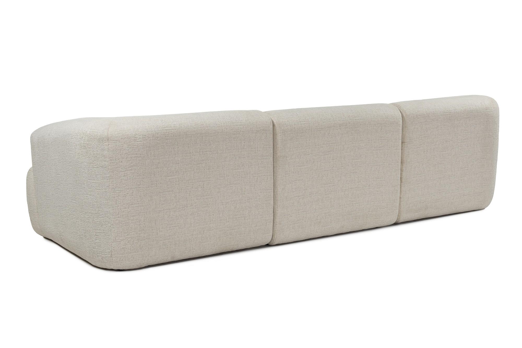 Sofia 3 Sofa White 4
