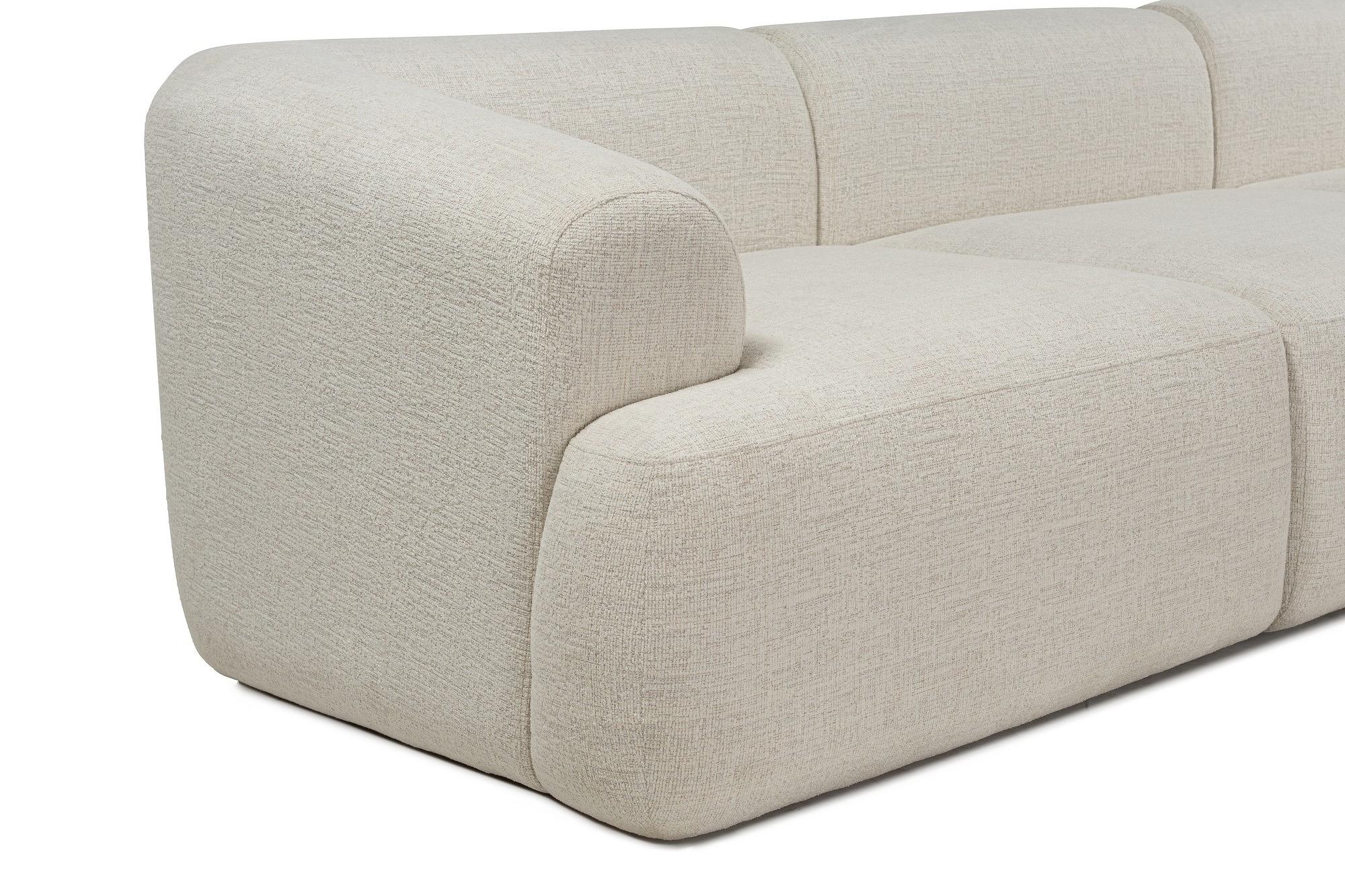 Sofia 3 Sofa Weiß 6