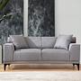 Petra 2-seater sofa light grey 0