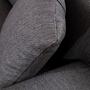 Petra 2-seater sofa Anthracite 1