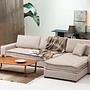 Lena corner sofa cream 5