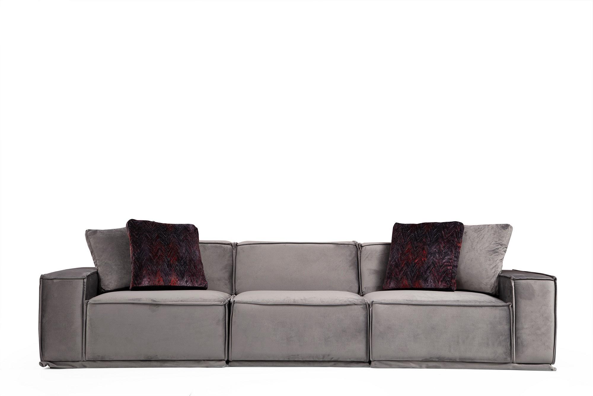 Lego 3-seater sofa gray 0