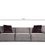 Lego 3-seater sofa gray 2