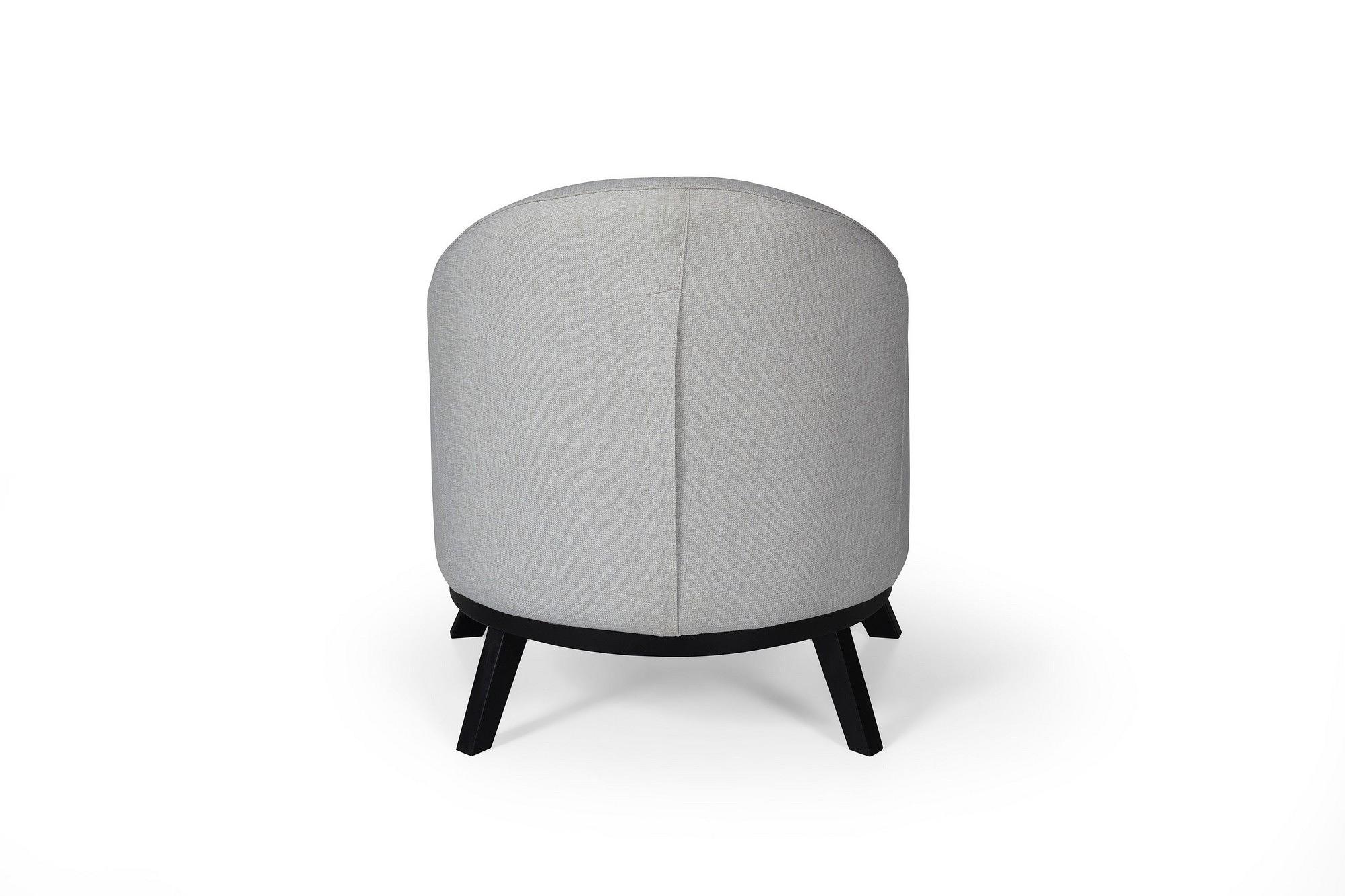 Leon Armchair Light Grey 2