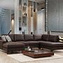 Porto Ecksofa Braun 0