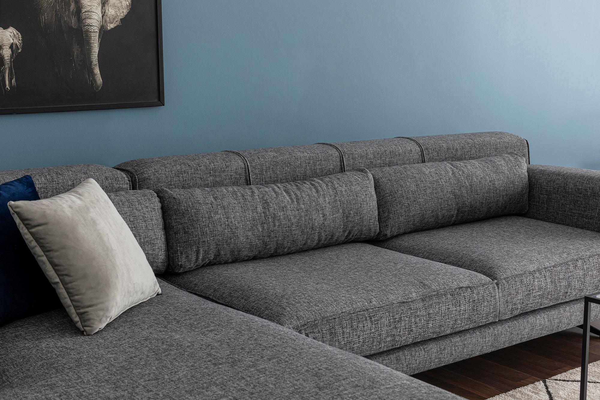 Jivago Corner Sofa Left Grey 3