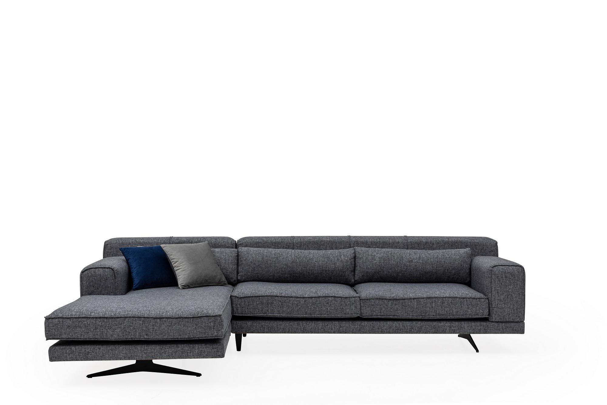 Jivago Ecksofa Links Grau 4