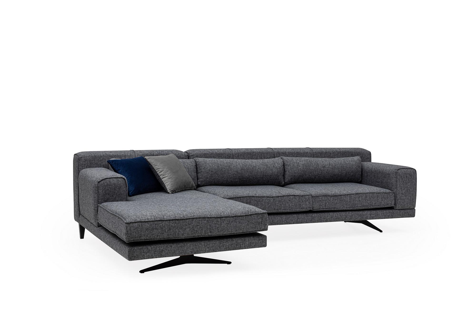 Jivago Ecksofa Links Grau 7