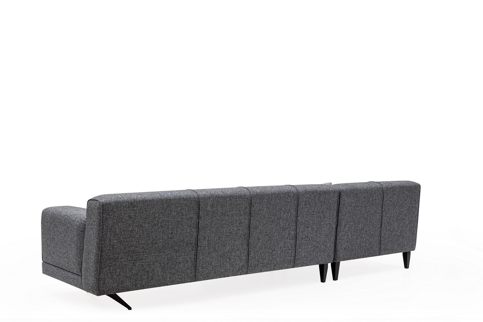 Jivago Ecksofa Links Grau 8