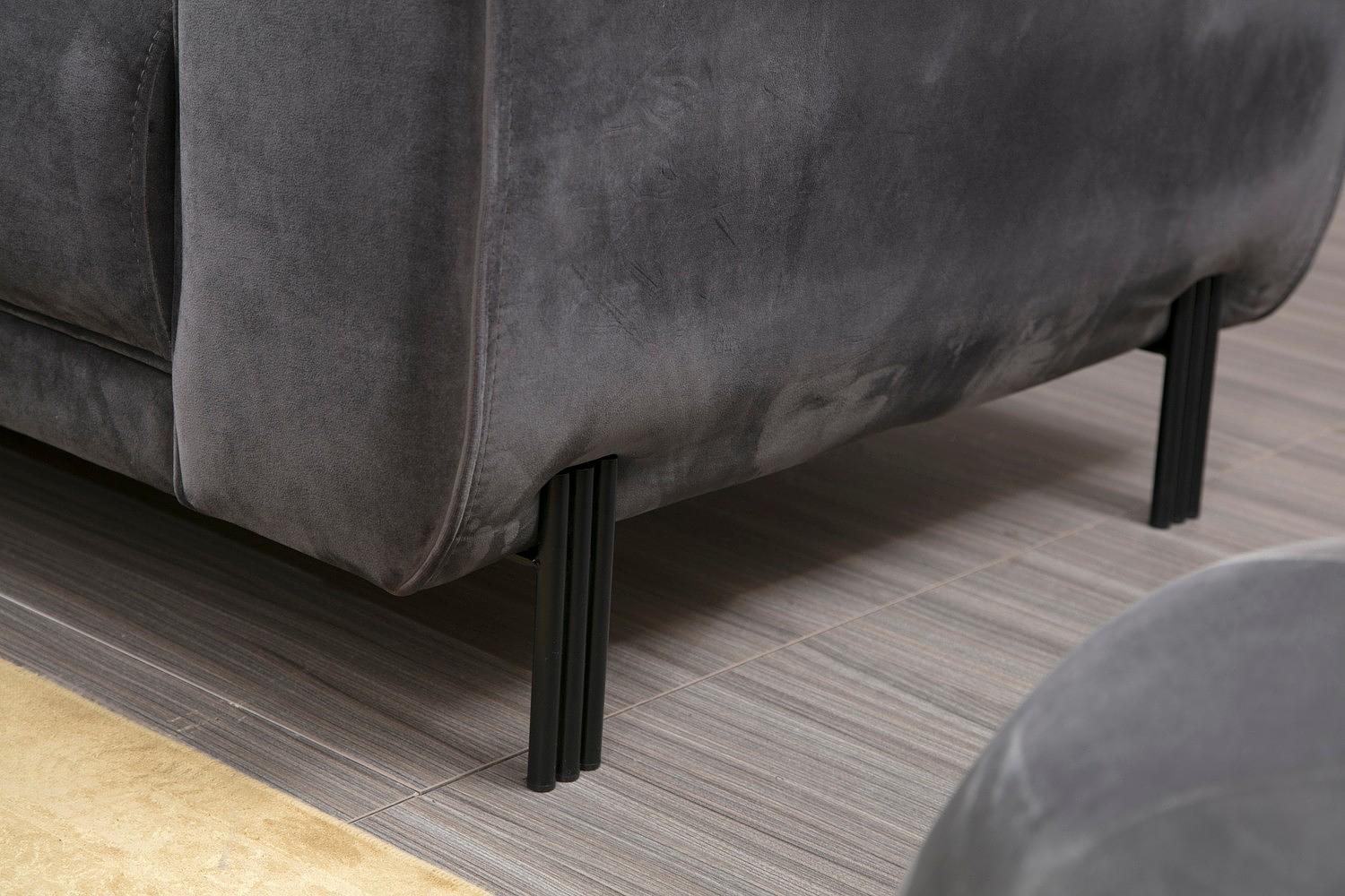 Image Corner sofa Left Anthracite 3