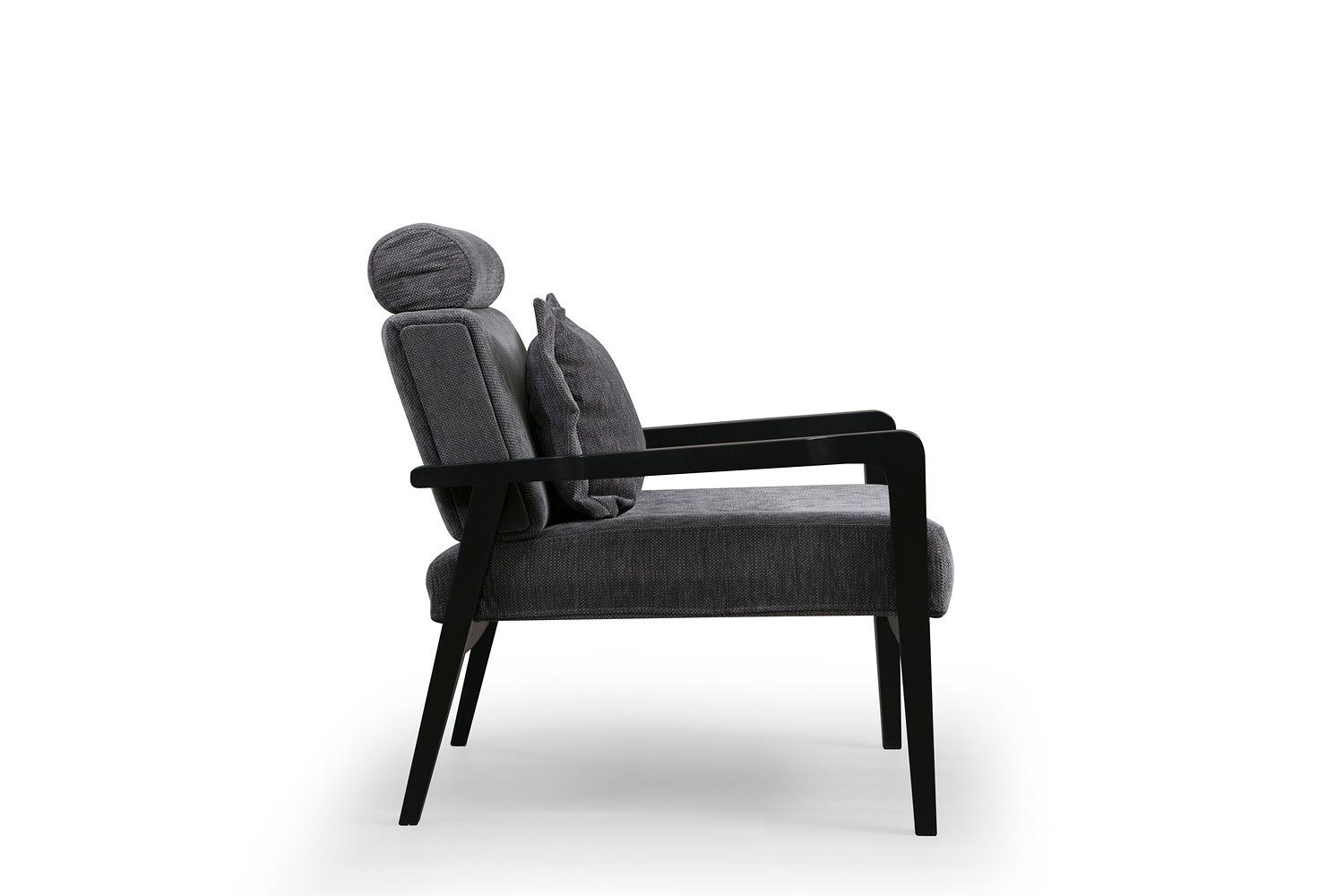Apollo armchair Grey 3