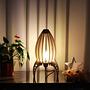 Ariane Baladeuse Tischlampe Holz 19cm 4