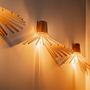 Azur Wandlampe Holz 0