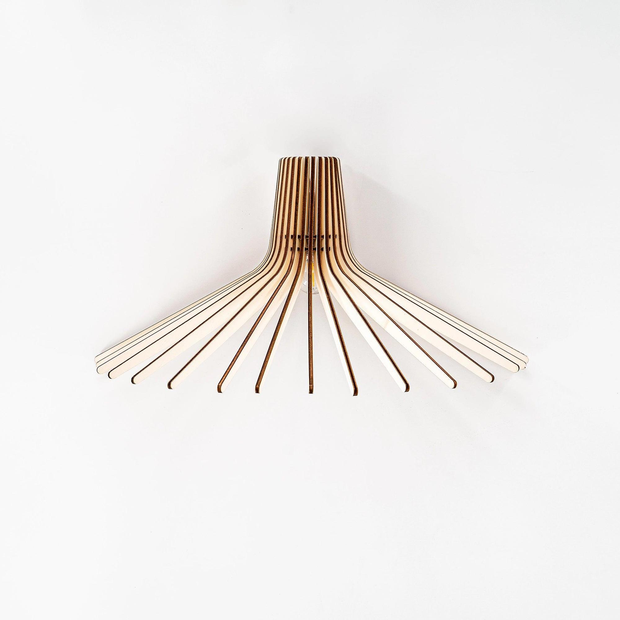 Azur Wandlampe Holz 6