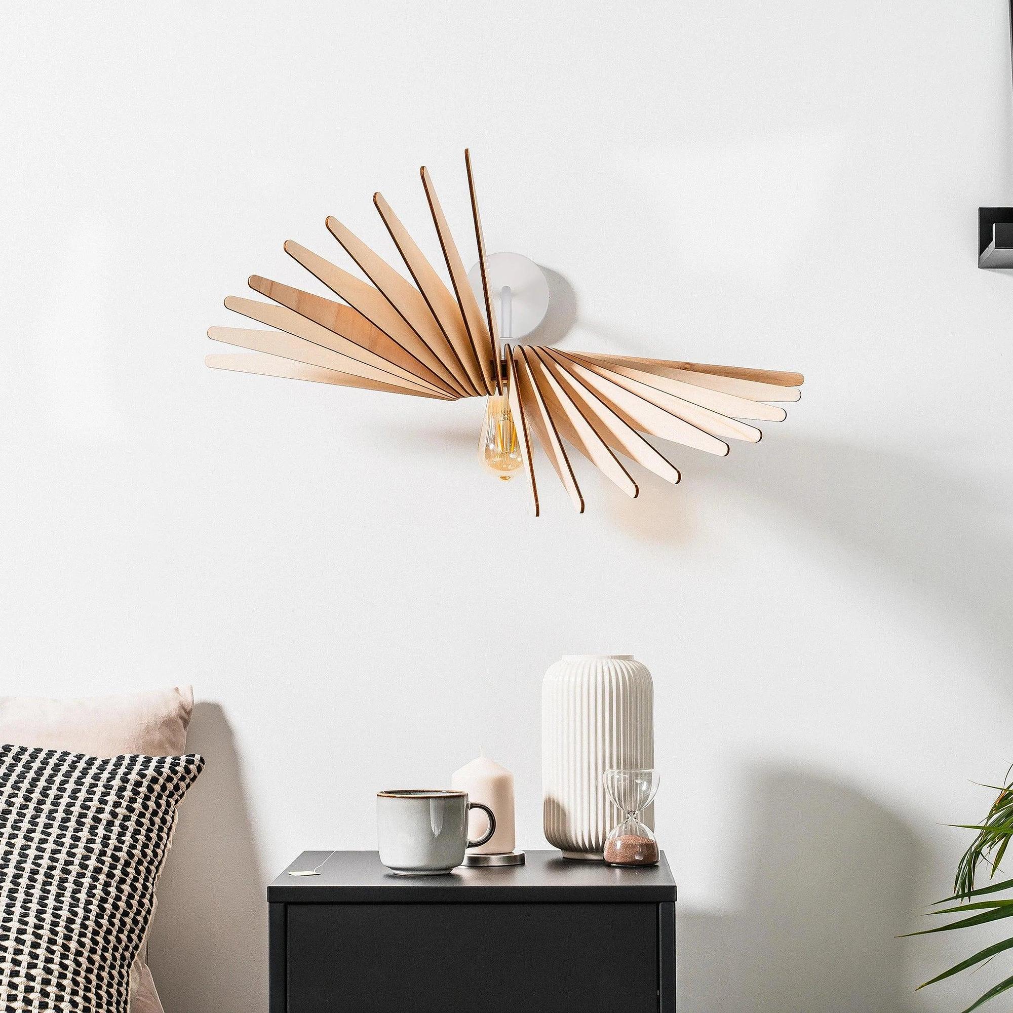 Albatros Wall Lamp Wood 8