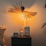 Albatros Wandlampe Holz 4