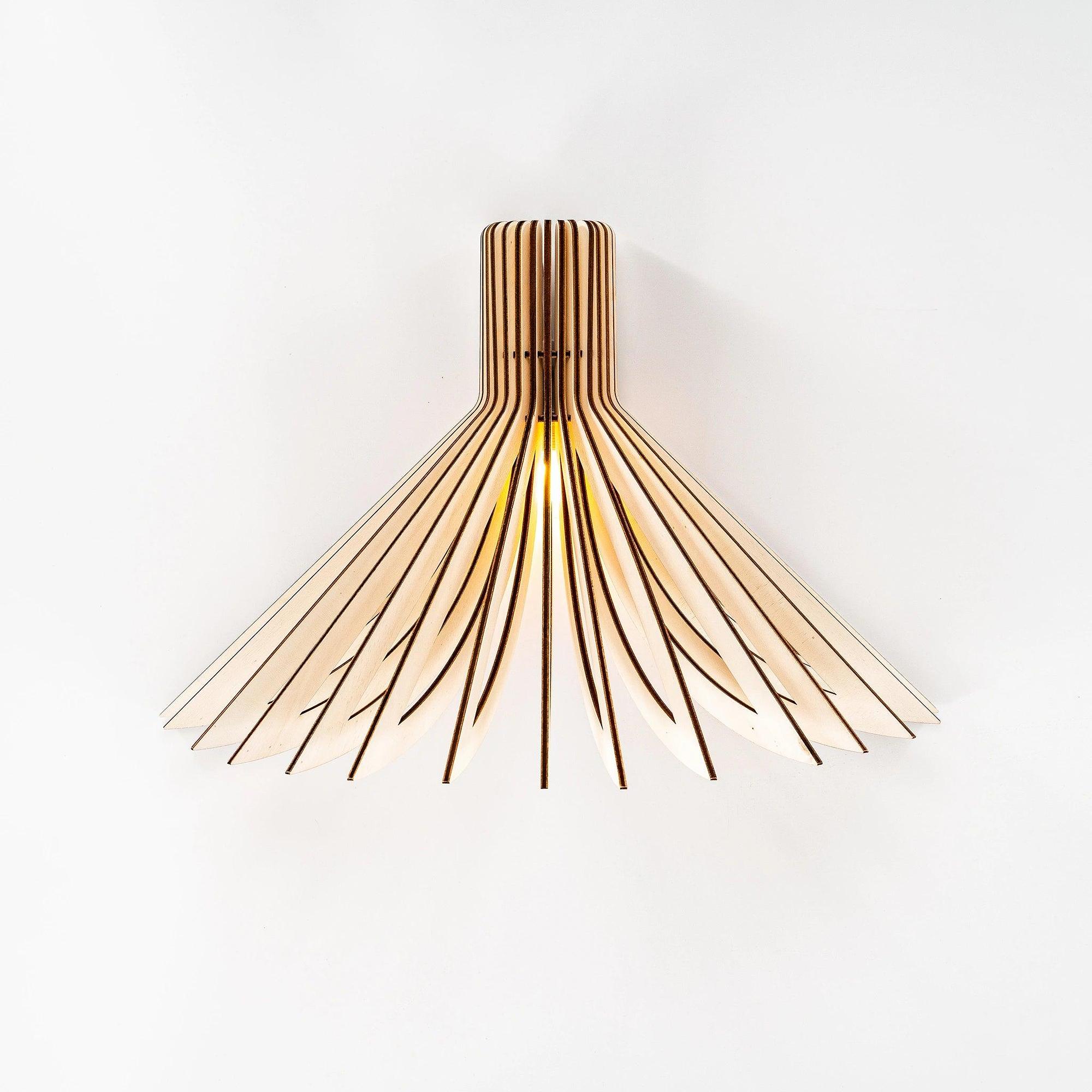 Ava Wall Lamp Wood 4