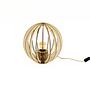 OYA Tischlampe Holz Weiß 35cm 6