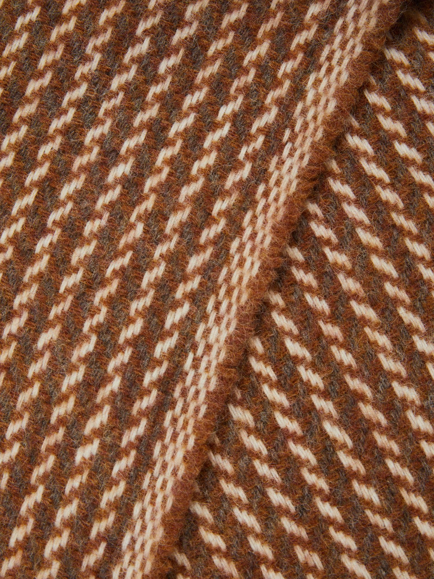Adamo Blanket 100% Virgin Wool Bronze Melange 1
