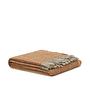 Adamo Blanket 100% Virgin Wool Bronze Melange 4