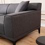 Petra L Corner sofa Anthracite 4