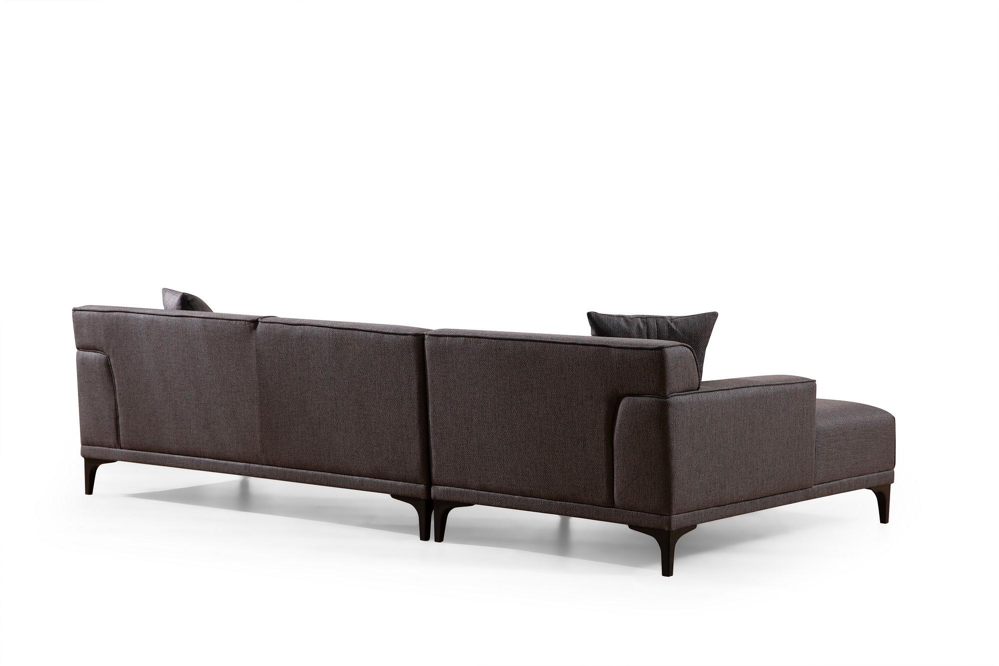 Petra L Corner sofa Anthracite 8