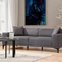 Petra 3 Sofa Anthracite 1