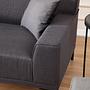 Petra 3 Sofa Anthracite 2