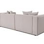 Mora XL 2-seater sofa ecru 4