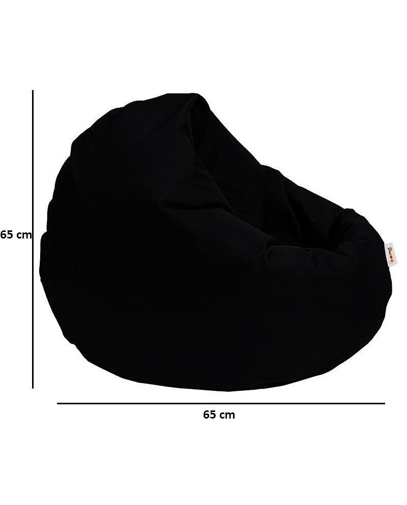 Iyzi 100 Garten Sitzsack Schwarz 4