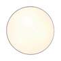 Lampada da soffitto Summa a 3 luci in tessuto di cotone 1