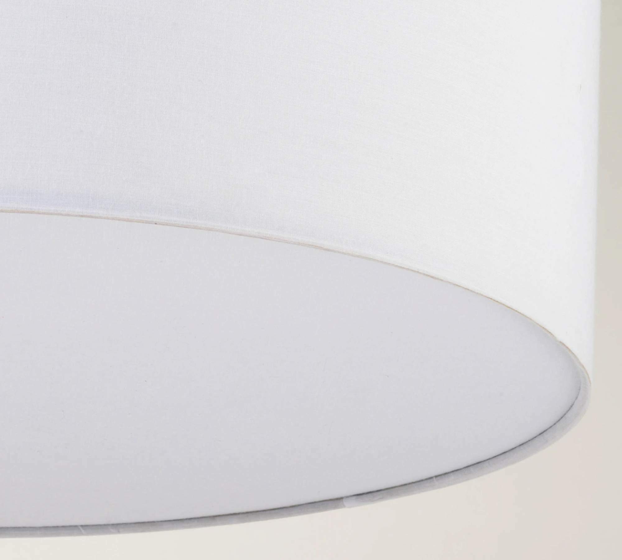 Lampada da soffitto Summa a 3 luci in tessuto di cotone 2