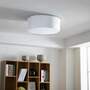 Lampada da soffitto Summa a 3 luci in tessuto di cotone 3