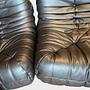 2x Togo Corner Sofa Leather Brown 4