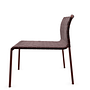 Costa BU0278 Stuhl Aluminium Pulverbeschichtet Rot 2