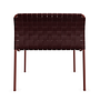 Costa BU0278 Stuhl Aluminium Pulverbeschichtet Rot 3
