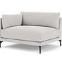 Vincent 1-Sitzer Modul Links Talent Cool Grey 0