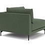 Vincent 1-Sitzer Eckmodul Rechts Cura Dark Green 2