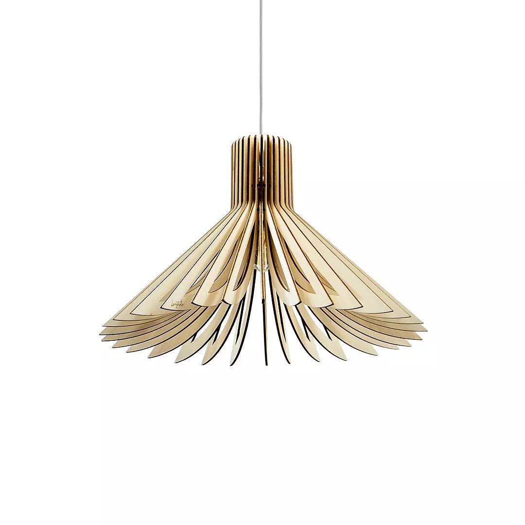 Ava Pendelleuchte Holz 57cm 7