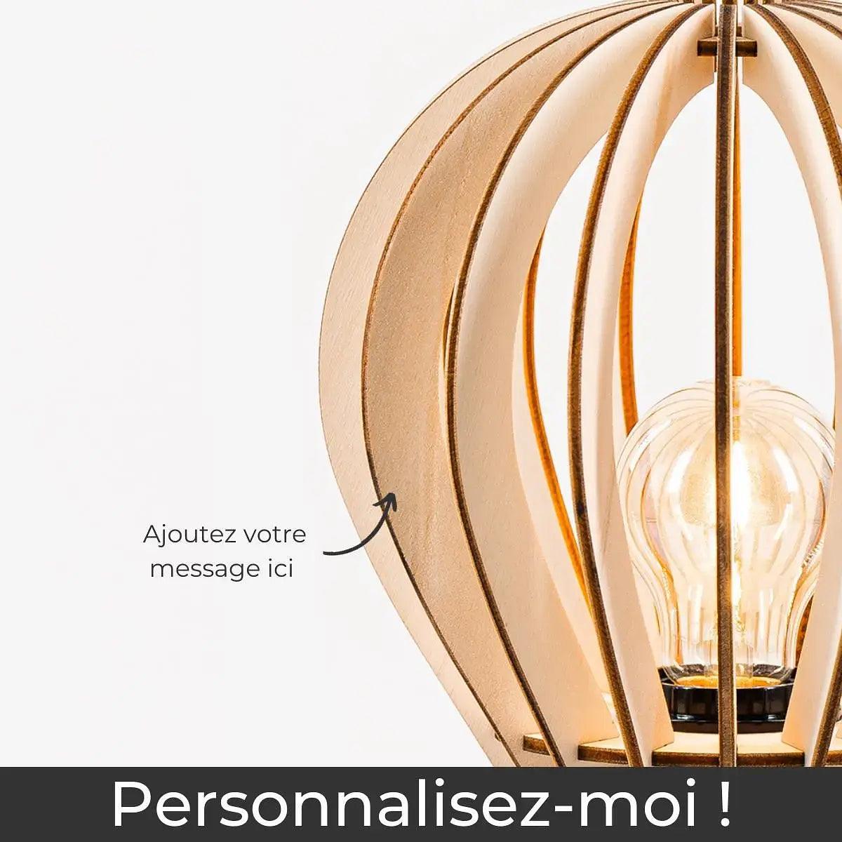 Archimède Baladeuse lampada da tavolo legno 7
